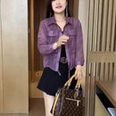 (Promoção Compre 1 Leve 2)Camisa Chiara™ Estilo Sobretudo em Chiffon com Design Floral / Máxima Leveza, Proteção Solar e Estilo para Montar Seus Looks!