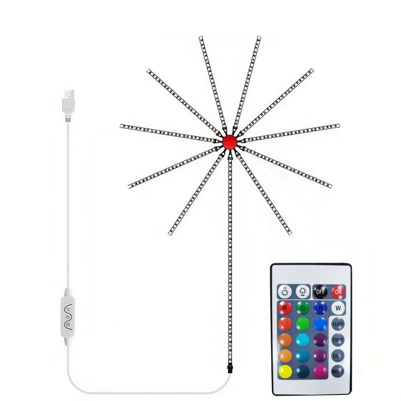 Árvore Fogos de Artifício de LED