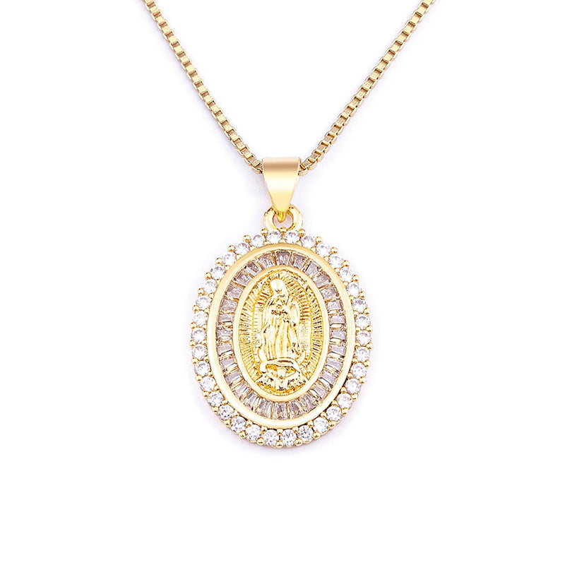 Colar de Proteção Virgem Maria