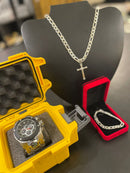 BOLT MAGNO PRATA + KIT EM PRATA 925