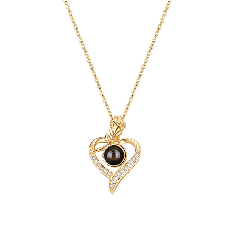 Colar Amor Personalizável Feminino Prata 925