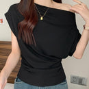 (Promoção: Compre 2, Leve 3) Blusinhas Jade em Malha com Exclusiva Gola Ajustável / Requinte, Beleza e Conforto Absoluto em Todas as Ocasiões!