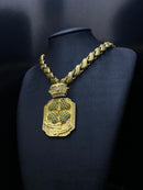 [MOEDA ANTIGA] FRISO S 8 MM + PIGENTE TREVO 🍀