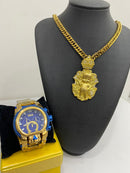 BOLT MAGNO ZEUS + CORRENTE E PINGENTE