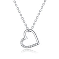 Colar Coração com Zircônia