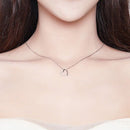 Colar Coração com Zircônia