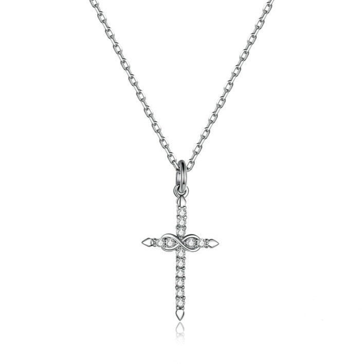 Colar Cruz Fé Infinita