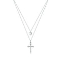 Colar Duplo Amor pela Cruz