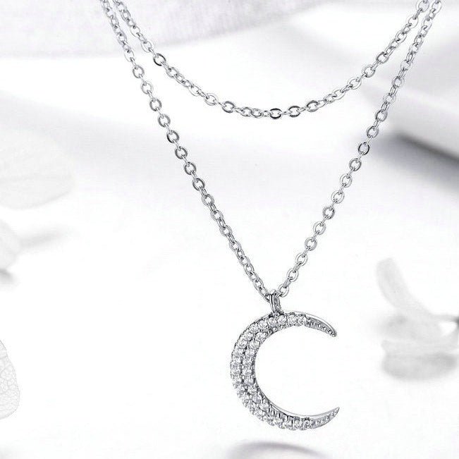 Colar Duplo Céu Estrelado