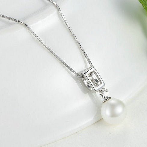 Colar Pérola Elegante em Prata 925