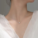 Colar Prata com Brilhante em Zircônia