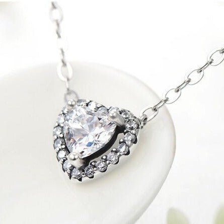 Colar Ponto de Luz de Coração