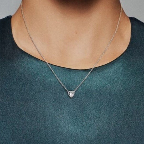 Colar Ponto de Luz de Coração