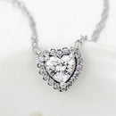 Colar Ponto de Luz de Coração