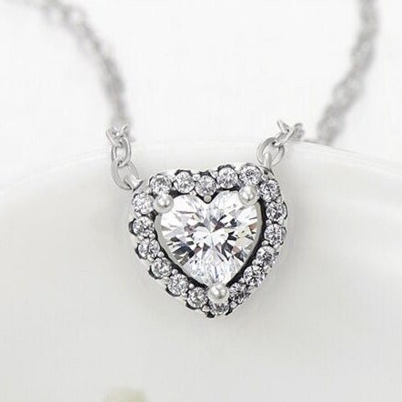 Colar Ponto de Luz de Coração