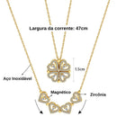 Colar Trevo Sorte no Amor