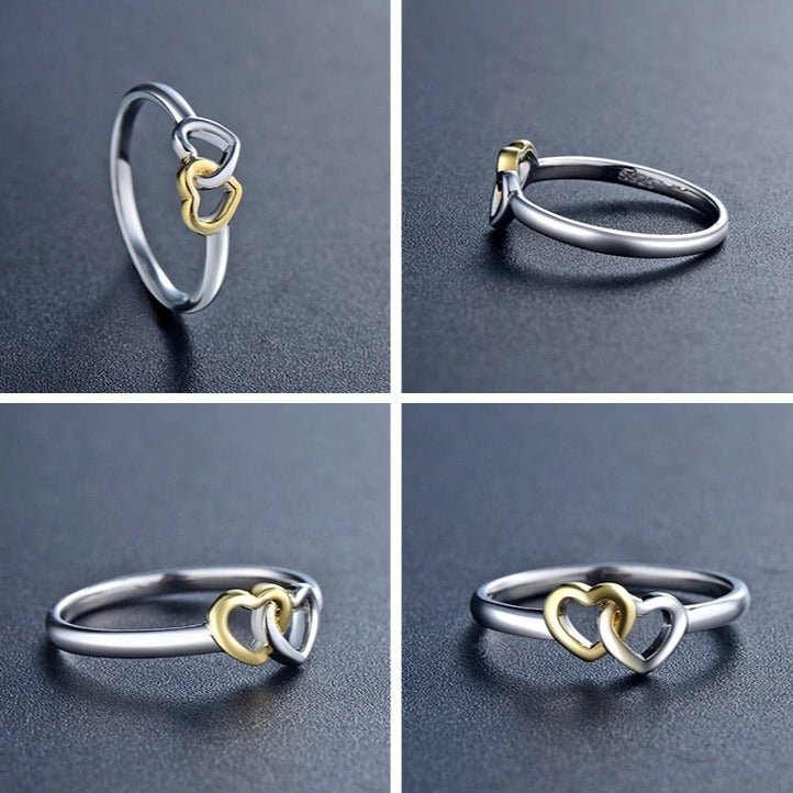 Conjunto Dois Corações Unidos