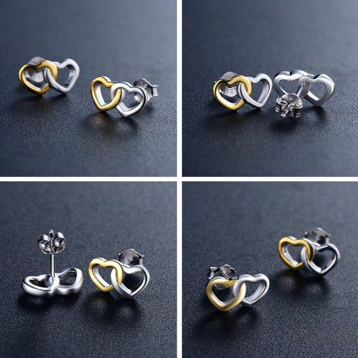 Conjunto Dois Corações Unidos