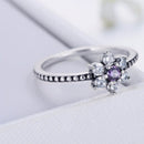 Conjunto Violeta em Prata 925