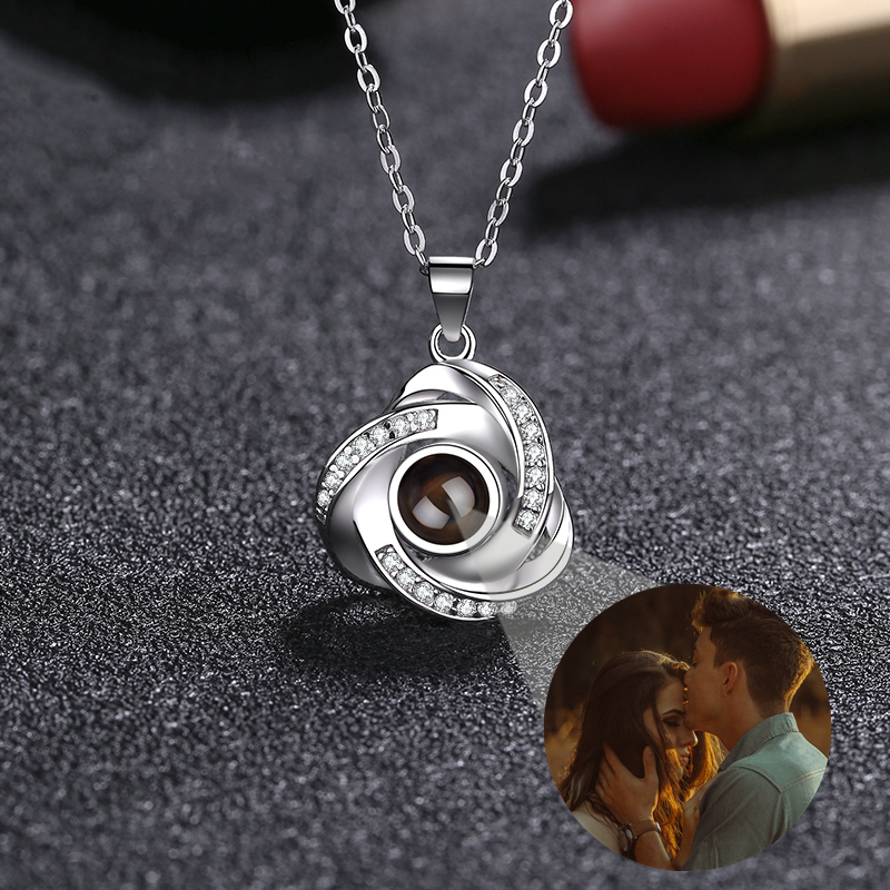 Colar Amor Personalizável Feminino Prata 925