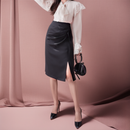 (Promo de Lançamento: Compre 1, Leve 2) Saias Lívia™ com Amarração Lateral e Cintura Alta / A Magia do Design Envolvente para um Look Urbano Distinto!