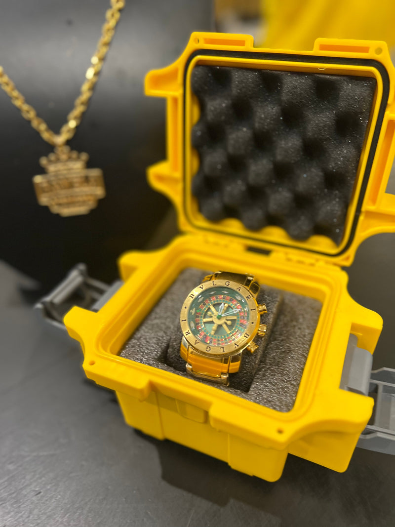 KIT BVLGARI ROLETA VERDE