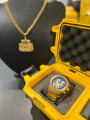 KIT BVLGARI 4 MÁQUINAS AZUL