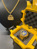 KIT BVLGARI 4 MÁQUINAS AZUL